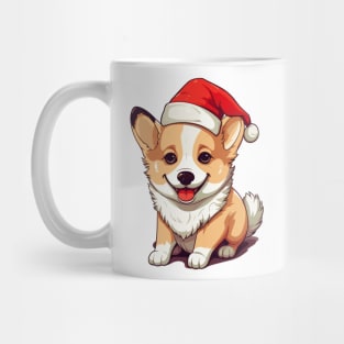 Cute Christmas Corgi Mug